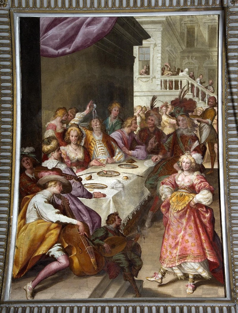 Gian Giacomo Barbelli - La danza di Salomè, chiesa di San Giovanni della Carità, Crema
